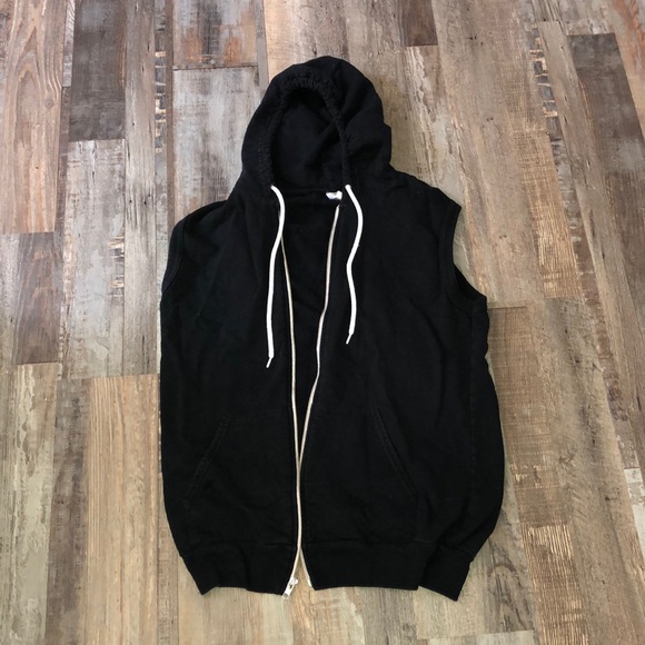 American Apparel California Fleece Sweater Vest - Picture 1 of 6